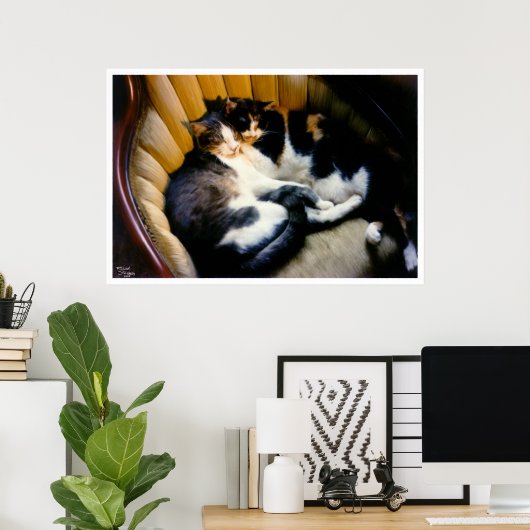 Gegenseitige Unterstützung Poster (Heimbüro)