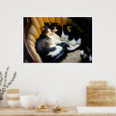 Gegenseitige Unterstützung Poster (Küche)