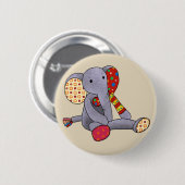 Gegenspieler Elefant Button (Vorne & Hinten)