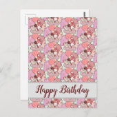 Gegenspieler Mohn Postkarte (Vorne/Hinten)