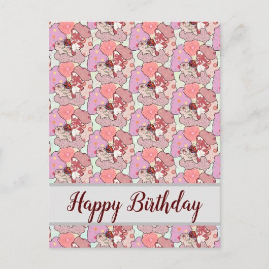 Gegenspieler Mohn Postkarte (Vorderseite)