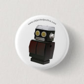 Gegenstand-Adjektiv-Roboter Button (Vorderseite)
