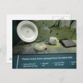 Gegenstände, die aus der Titanic befreit sind Postkarte (Vorne/Hinten)