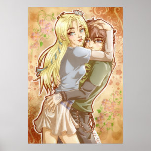 Gegenteile ziehen an poster