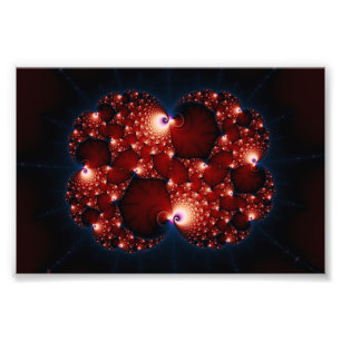 Gegenteile ziehen - Fraktal-Kunst an Fotodruck