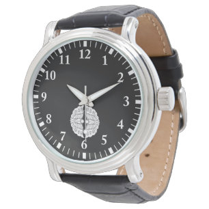 Gegenüber Schmetterlingen Armbanduhr