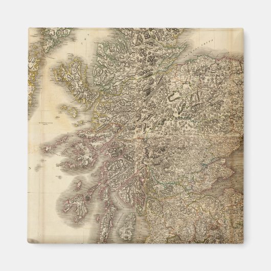 Gegenüber von Schottland Magnet (Vorne)