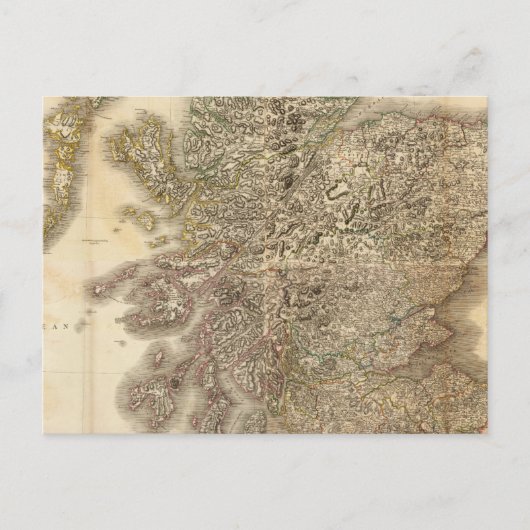 Gegenüber von Schottland Postkarte (Vorderseite)