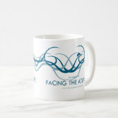 Gegenüberstellen des Atlantiks Kaffeetasse (VorderseiteRechts)