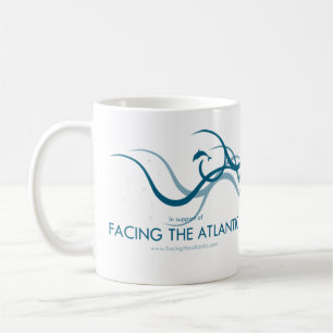Gegenüberstellen des Atlantiks Kaffeetasse