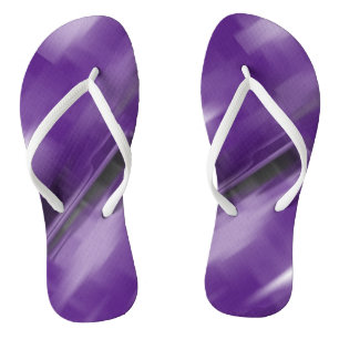 Gegenüberstellung von Violet Vanishing-Formen Badesandalen
