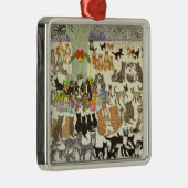 Gegenwart 2012 silbernes ornament (Rechts)