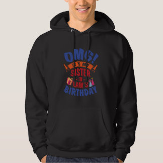 Gegenwart Feuerwerk OMG Es ist meine Schwester im  Hoodie