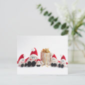 Gegenwart und Gnome Postkarte (Stehend Vorderseite)