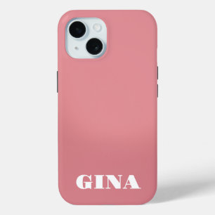 Gegenwärtig rustikal rosa Personalisiert Case-Mate iPhone Hülle