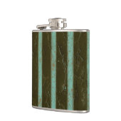 Gegenwärtig türkisfarbene Luftmatratze Flachmann (Links)