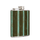 Gegenwärtig türkisfarbene Luftmatratze Flachmann (Rechts)