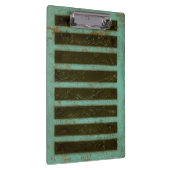 Gegenwärtig türkisfarbene Luftmatratze Klemmbrett (Rechts)