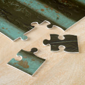 Gegenwärtig türkisfarbene Luftmatratze Puzzle (Seite)