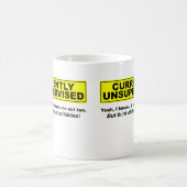 Gegenwärtig unbeaufsichtigt kaffeetasse (Mittel)