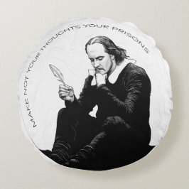 Gegenwärtiger Frieden: Einfache, elegante Meditati Rundes Kissen