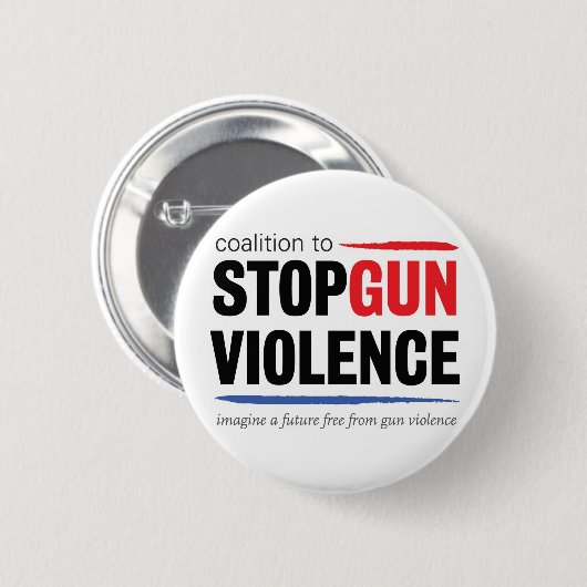 Gegenwärtiges CSGV Logo Button (Vorne & Hinten)