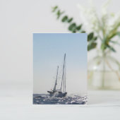 Gegenwind und Sonne Postkarte (Stehend Vorderseite)