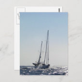 Gegenwind und Sonne Postkarte (Vorne/Hinten)