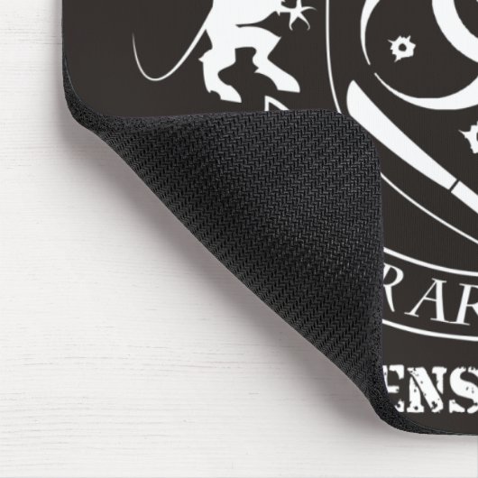 Gegenzombie-Verteidigungs-Kraft Mousepad (Ecke)