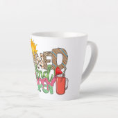 Gegerbt und Tipsy | Fun Summer Party Design Milchtasse (Rechte Ecke)