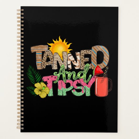 Gegerbt und Tipsy | Fun Summer Party Design Planer (Vorderseite)