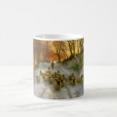 Geglüht mit Tönungen der Abends-Stunden Kaffeetasse (Mittel)