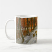 Geglüht mit Tönungen der Abends-Stunden Kaffeetasse (Links)