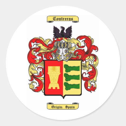 Gegner Runder Aufkleber (Vorderseite)