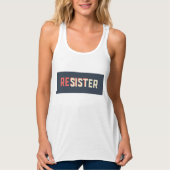 Gegner-Schwester-Behälter Tank Top (Vorderseite)