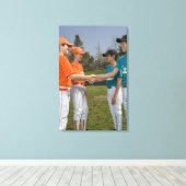 Gegner zittern leinwanddruck (Insitu (Holzboden))