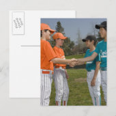 Gegner zittern postkarte (Vorne/Hinten)