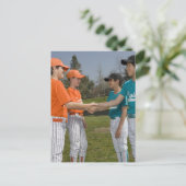 Gegner zittern postkarte (Stehend Vorderseite)