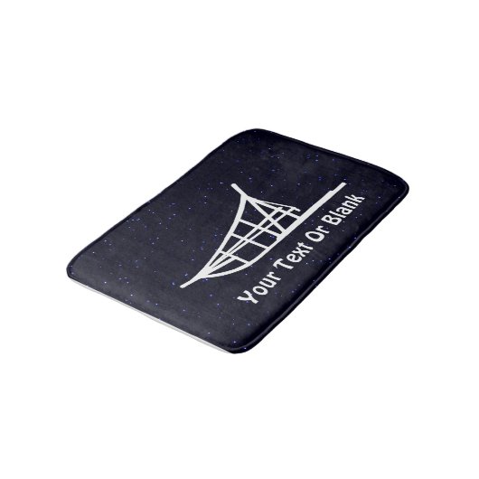 gegossen badematte (Schrägansicht)