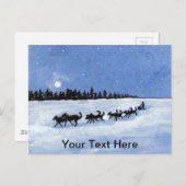 gegossen postkarte (Vorne/Hinten)