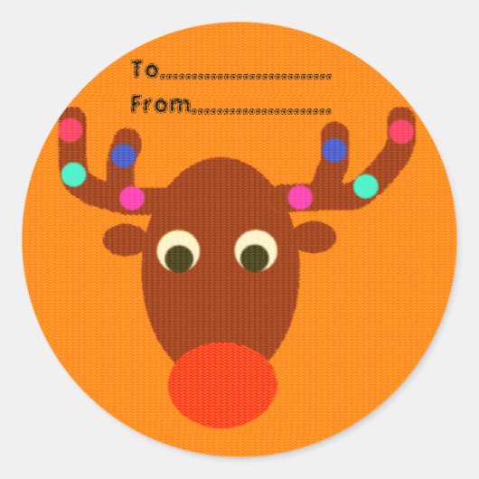 gegossen runder aufkleber (Vorderseite)