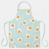 gegossenes Ei-Scatter-Muster auf Minzgrün Schürze (Vorderseite)