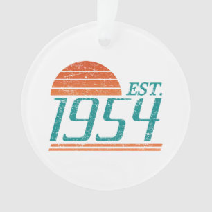 Gegr. 1954 Vintage 70 Jahre alt Ornament