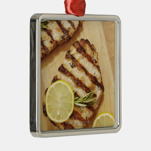 Gegrillte Hühnerbrüste Ornament Aus Metall (Rechts)