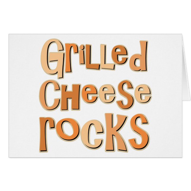 Gegrillte Käse-Felsen (Vorderseite (Horizontal))