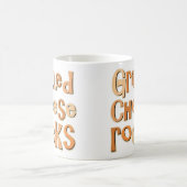 Gegrillte Käse-Felsen Kaffeetasse (Mittel)
