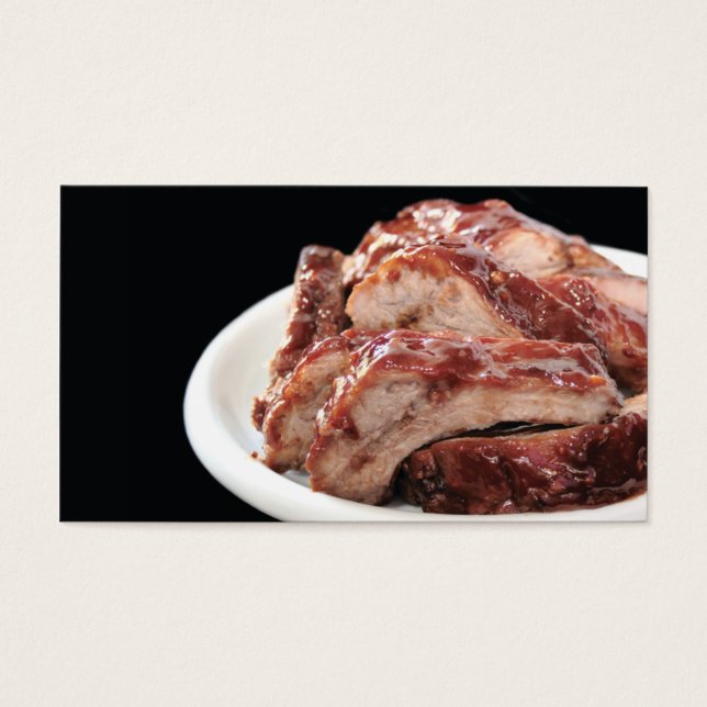 gegrillte Rückrippen (Vorderseite)
