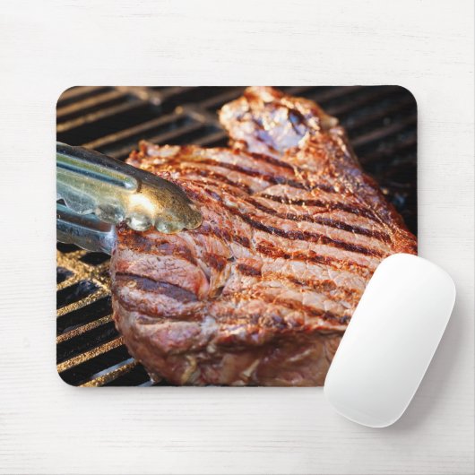 Gegrillte Steak-Mausunterlage Mousepad (Mit Mouse)