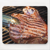 Gegrillte Steak-Mausunterlage Mousepad (Vorne)