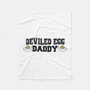 Gegrillter Eier-Papa - Lustige Thanksgiving-Gegril Fleecedecke